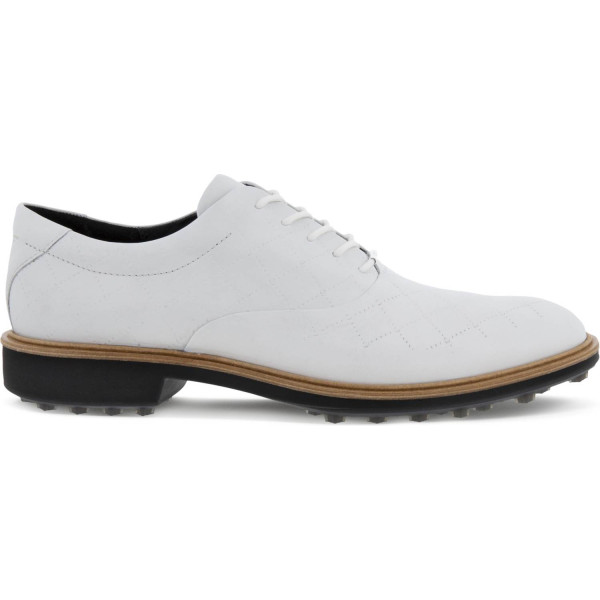 Ecco Classic Hybrid Vandtætte Herre Golfsko Uden Spikes - White