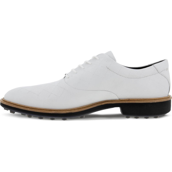 Ecco Classic Hybrid Vandtætte Herre Golfsko Uden Spikes - White