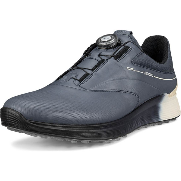 Ecco S-Three (2023) BOA Vandtætte Herre Golfsko Uden Spikes - Ombre/Sand