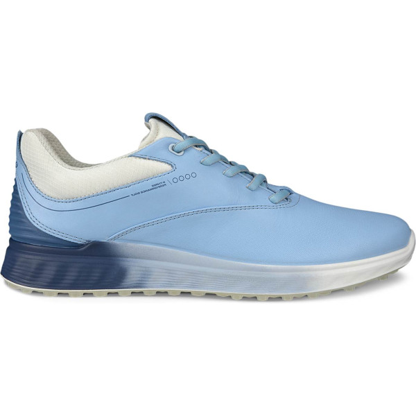 Ecco S-Three Vandtætte Dame Golfsko Uden Spikes - Bluebell/Retro Blue