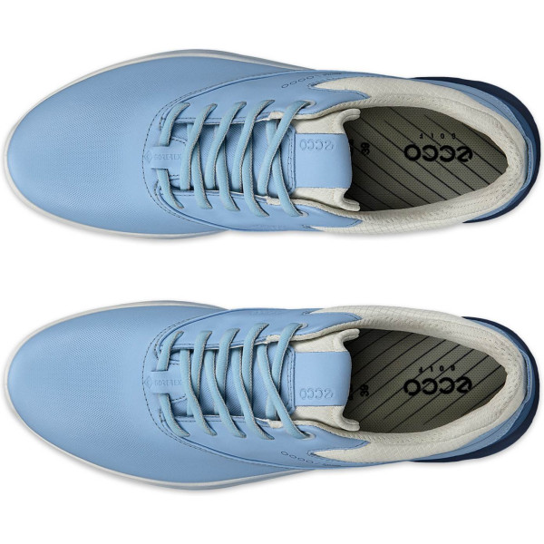 Ecco S-Three Vandtætte Dame Golfsko Uden Spikes - Bluebell/Retro Blue