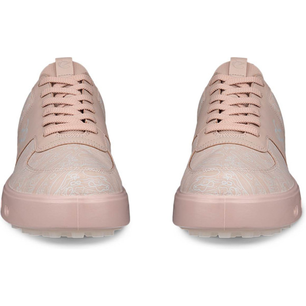 Ecco Street 720 Graphic Vandtætte Dame Golfsko Uden Spikes - Rose Dust