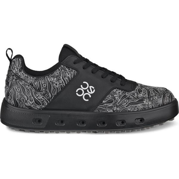 Ecco Street 720 Hybrid Vandtætte Herre Golfsko Uden Spikes - Black