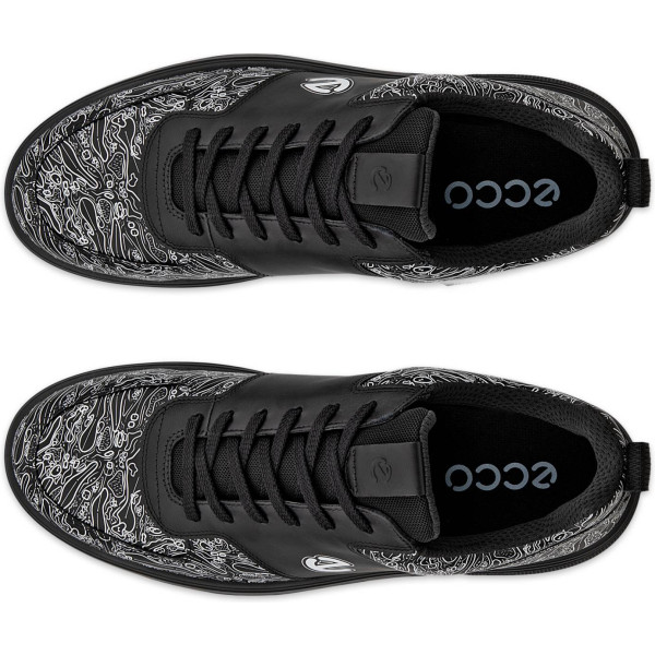 Ecco Street 720 Hybrid Vandtætte Herre Golfsko Uden Spikes - Black