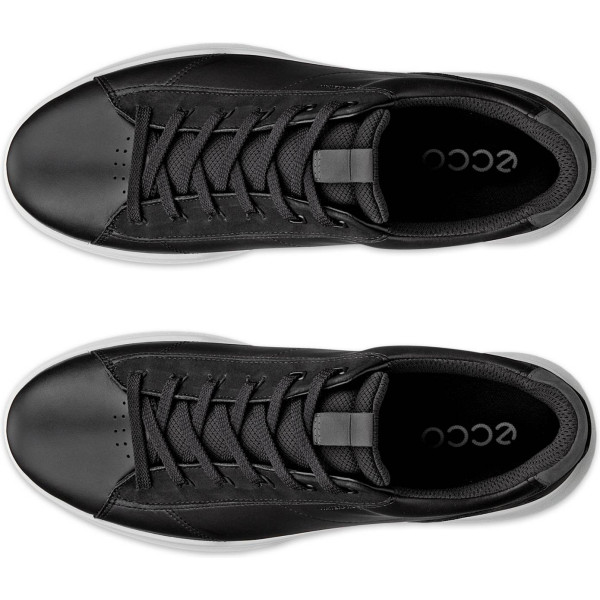 Ecco Street Vibe Vandtætte Herre Golfsko Uden Spikes - Black/Magnet