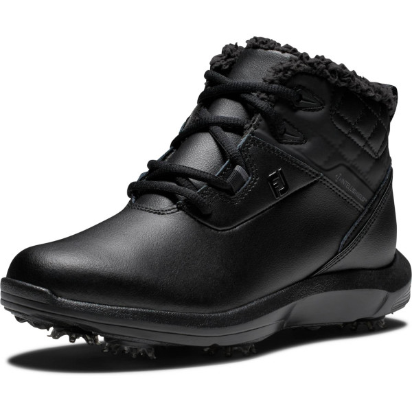 FootJoy Boot (2022) Vandtætte Dame Golfsko Med Spikes - Black
