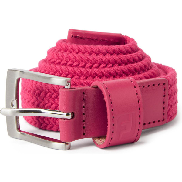 FootJoy Braided (2022) Dame Bælte - Hot Pink