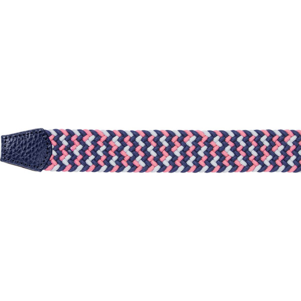 FootJoy Braided Herre Bælte - White/Navy/Hot Pink