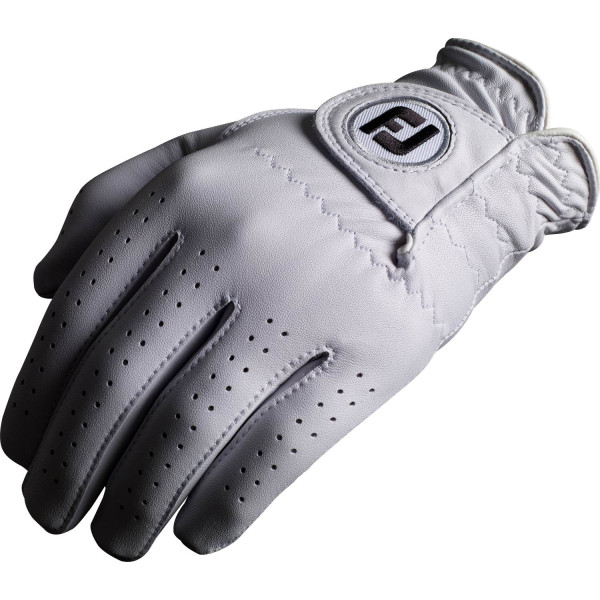 FootJoy Cabrettasof Læder Dame Golfhandske - Pearl