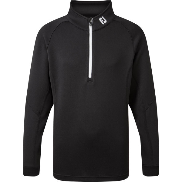 FootJoy Chillout Junior Pullover - Black
