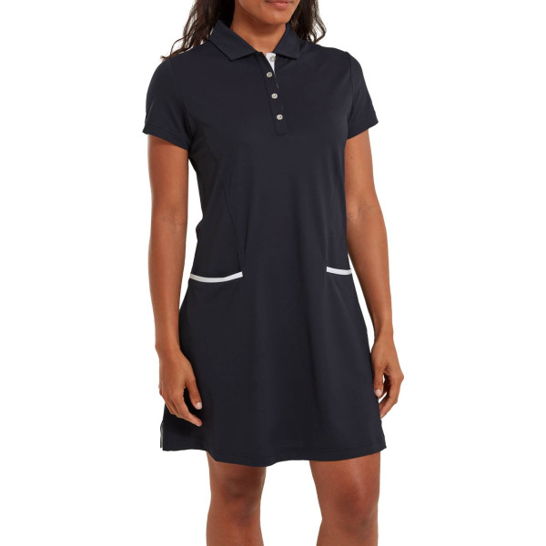 FootJoy Classic Dame Kjole - Navy With White