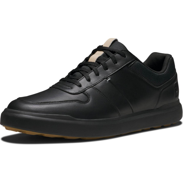 FootJoy Contour Casual (2025) Vandtætte Herre Golfsko Uden Spikes - Black/Black/Tan