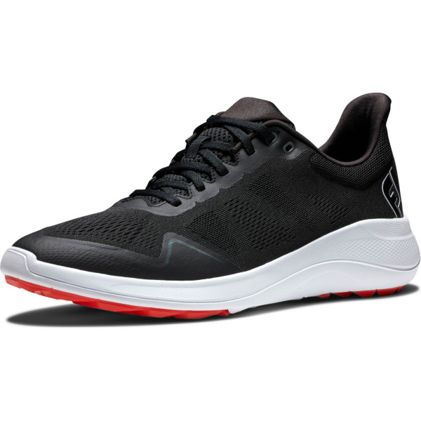 FootJoy Flex (2023) Herre Golfsko Uden Spikes - Black/White/Red