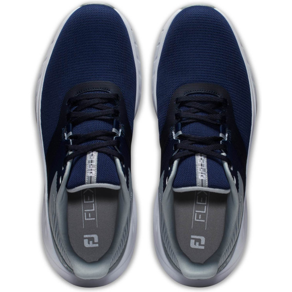 FootJoy Flex (2024) Herre Golfsko Uden Spikes - Navy/Gray/White