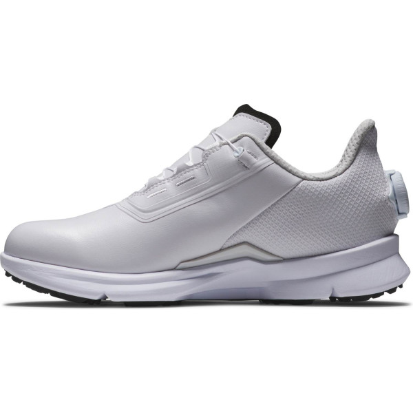 FootJoy Fuel (2025) BOA Vandtætte Dame Golfsko Uden Spikes - White/Black/Grey