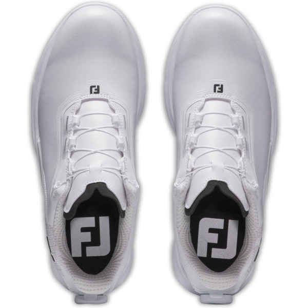 FootJoy Fuel (2025) BOA Vandtætte Dame Golfsko Uden Spikes - White/Black/Grey