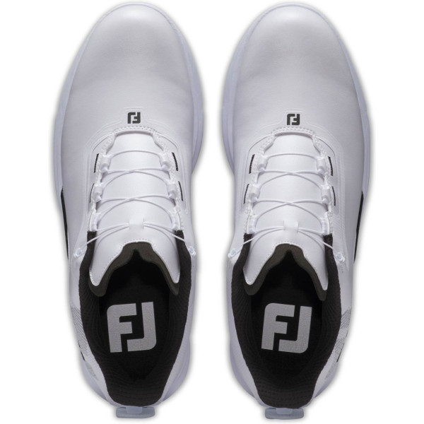 FootJoy Fuel (2025) BOA Vandtætte Herre Golfsko Uden Spikes - White/White/Grey