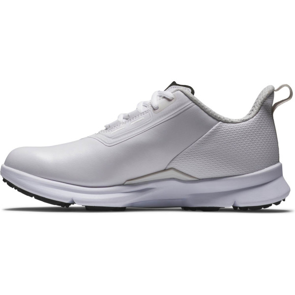 FootJoy Fuel (2025) Vandtætte Dame Golfsko Uden Spikes - White/Black/Grey