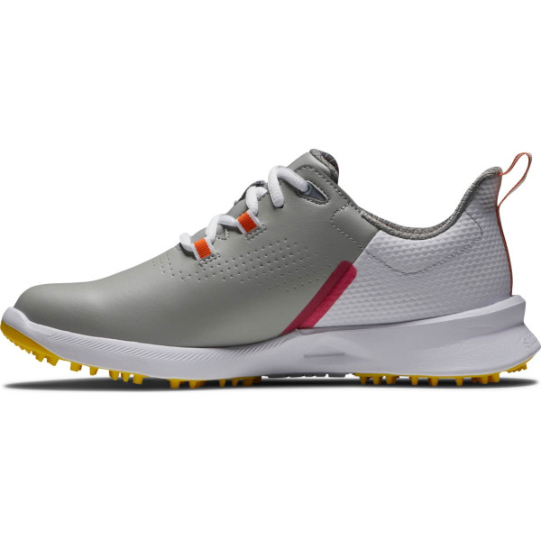 FootJoy Fuel Vandtætte Dame Golfsko Uden Spikes - Grey/Yellow/Pink
