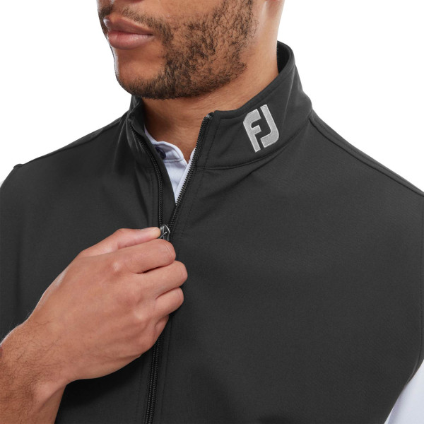 FootJoy Full-Zip Knit Herre Vest - Black