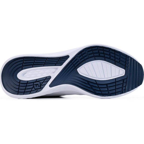 FootJoy Hampton Vandtætte Herre Golfsko Uden Spikes - White/White/Navy