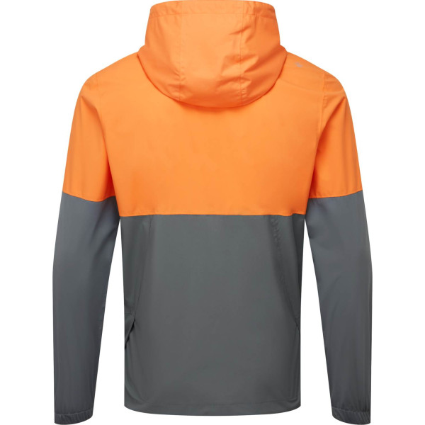 FootJoy HydroLite X Hoodie Herre Regnjakke - Orange/Grey