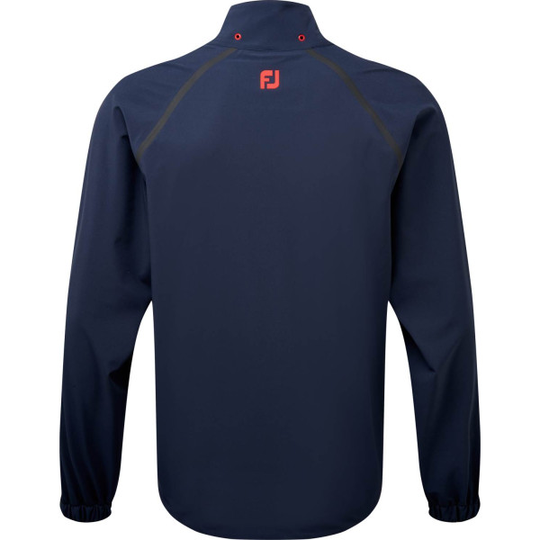 FootJoy HydroTour Herre Regnjakke - Navy With Black And Bright Red