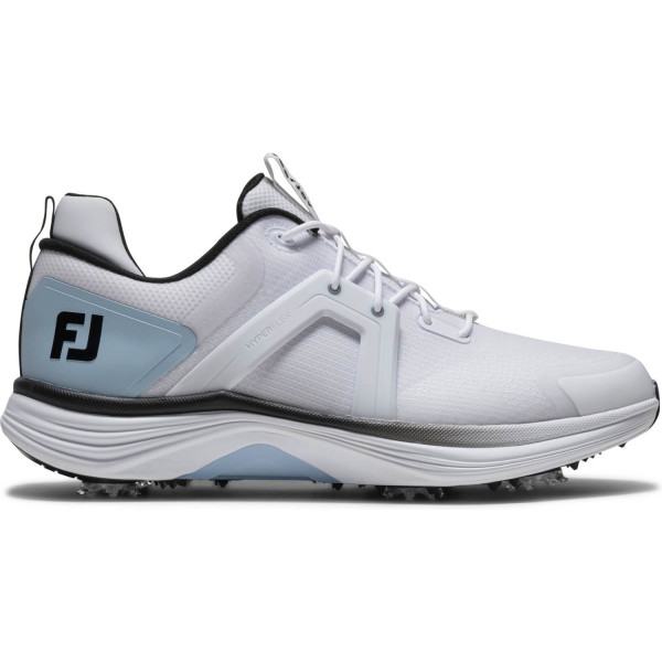 FootJoy HyperFlex (2026) Vandtætte Herre Golfsko Med Spikes - White/Blue/Black