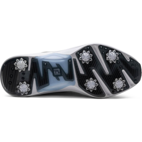 FootJoy HyperFlex (2026) Vandtætte Herre Golfsko Med Spikes - White/Blue/Black