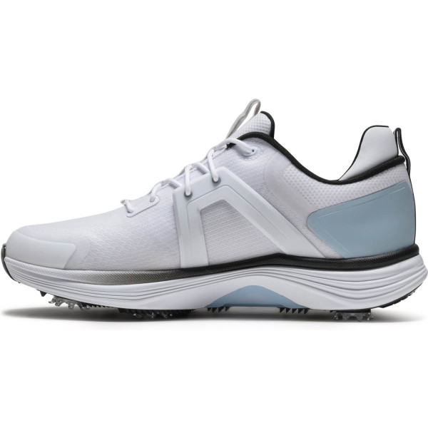 FootJoy HyperFlex (2026) Vandtætte Herre Golfsko Med Spikes - White/Blue/Black