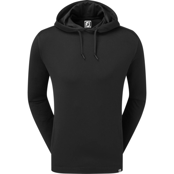 FootJoy Lightweight Hoodie Herre Pullover - Black