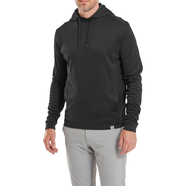 FootJoy Lightweight Hoodie Herre Pullover - Black