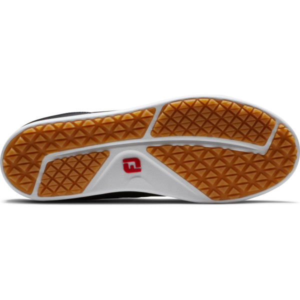 FootJoy Links Vandtætte Dame Golfsko Uden Spikes - Black/White