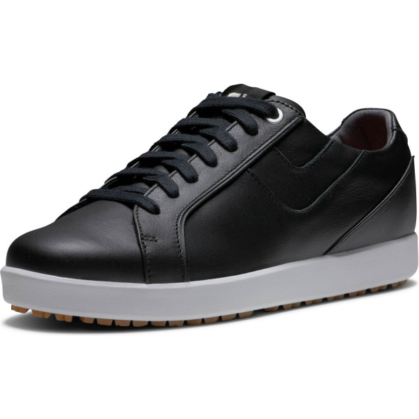 FootJoy Links Vandtætte Dame Golfsko Uden Spikes - Black/White