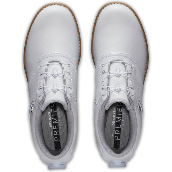 FootJoy Premiere Series (2024) BOA Vandtætte Dame Golfsko Med Spikes - All White