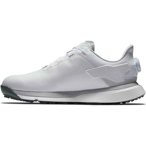 FootJoy Pro/SLX BOA Vandtætte Herre Golfsko Uden Spikes - White/White/Grey