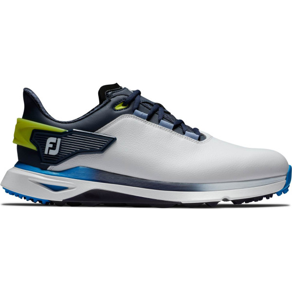 FootJoy Pro/SLX Vandtætte Herre Golfsko Uden Spikes - White/Navy/Blue