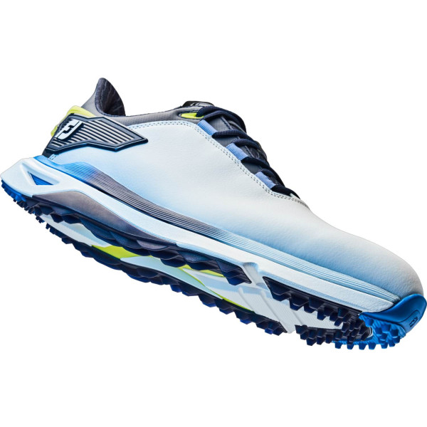 FootJoy Pro/SLX Vandtætte Herre Golfsko Uden Spikes - White/Navy/Blue