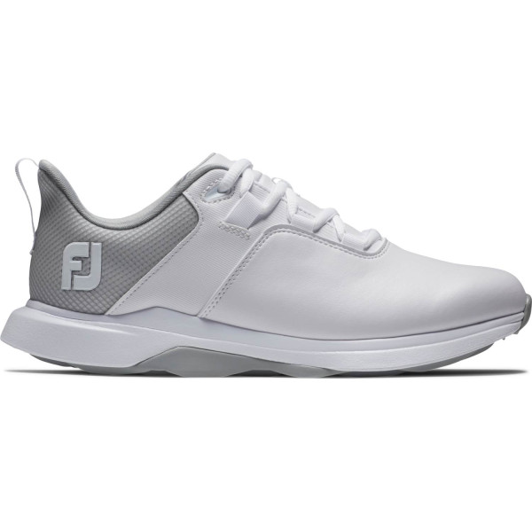 FootJoy ProLite Vandtætte Dame Golfsko Uden Spikes - White/Grey