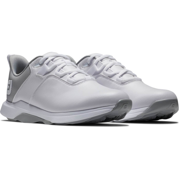 FootJoy ProLite Vandtætte Dame Golfsko Uden Spikes - White/Grey