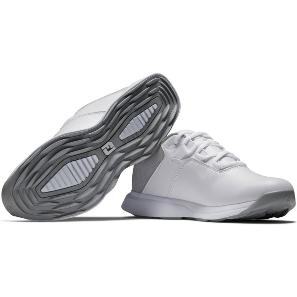 FootJoy ProLite Vandtætte Dame Golfsko Uden Spikes - White/Grey