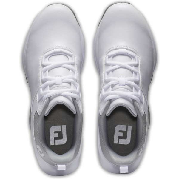 FootJoy ProLite Vandtætte Dame Golfsko Uden Spikes - White/Grey