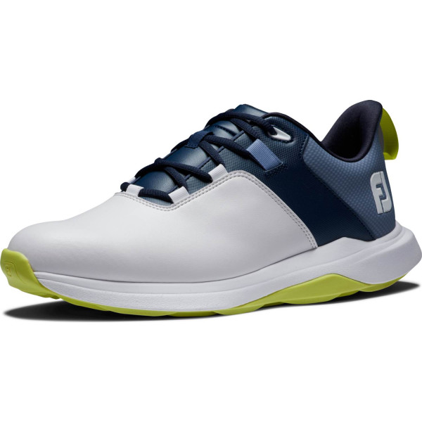 FootJoy ProLite Vandtætte Herre Golfsko Uden Spikes - White/Navy/Lime