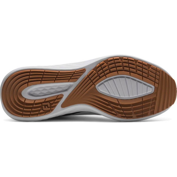 FootJoy Pulse Vandtætte Herre Golfsko Uden Spikes - White/Gum/Navy