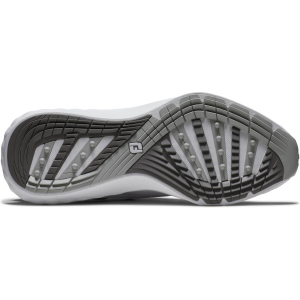 FootJoy Quantum BOA Vandtætte Herre Golfsko Uden Spikes - White/Grey/Black