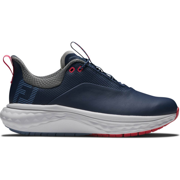 FootJoy Quantum Vandtætte Dame Golfsko Uden Spikes - Navy/White/Pink