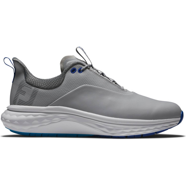 FootJoy Quantum Vandtætte Herre Golfsko Uden Spikes - Grey/White/Blue