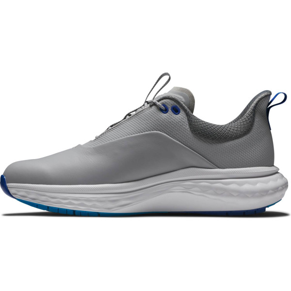 FootJoy Quantum Vandtætte Herre Golfsko Uden Spikes - Grey/White/Blue