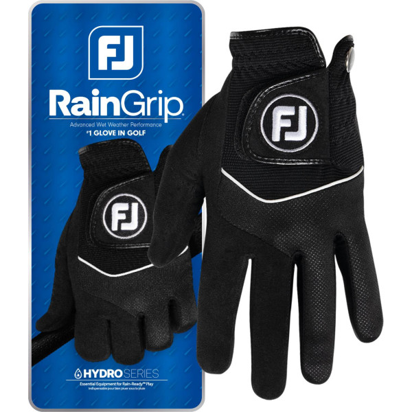 FootJoy Raingrip (2025) Regnvejr Herre Golfhandske - Black