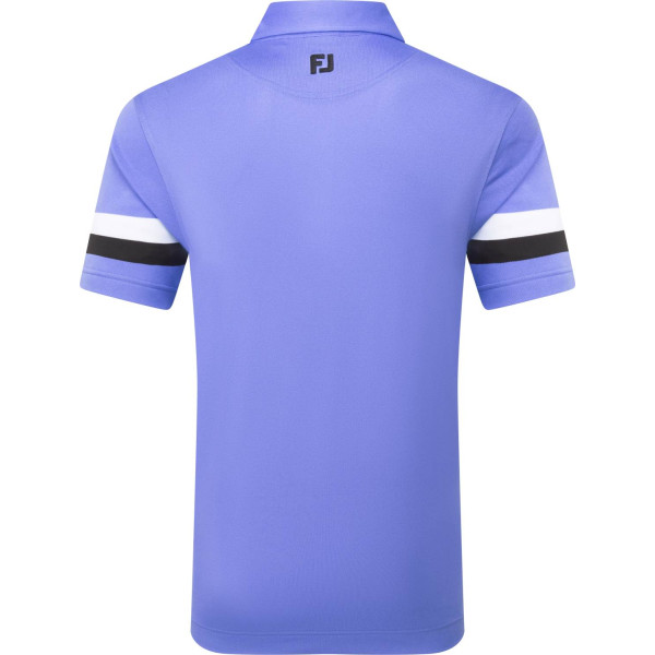 FootJoy Sleeve Stripe Pique Herre Poloshirt - Purple